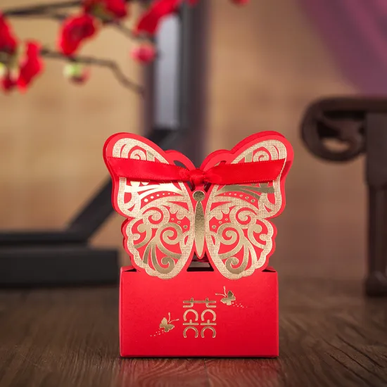 Chinese style candy chocolate box wedding