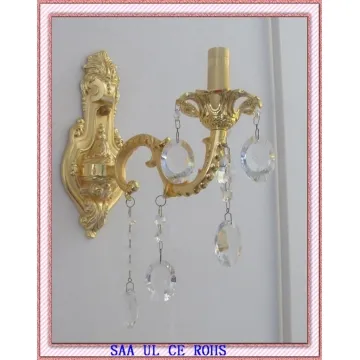 2013 Fashion Gold Crystal Wall Lighting