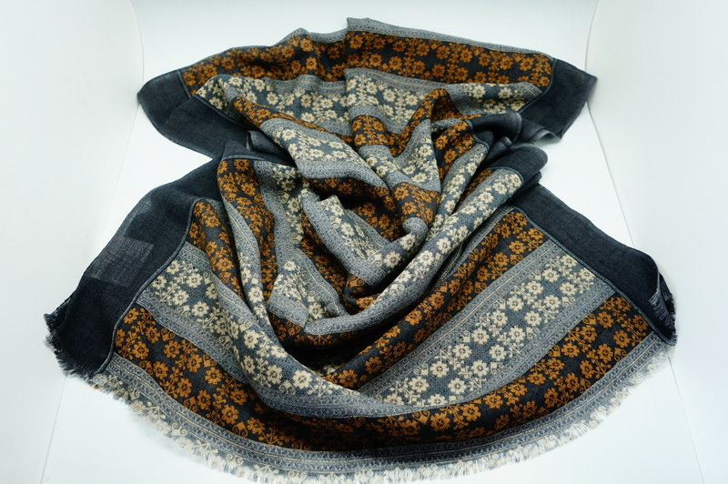 Printed Wool Scarf Yf 2013 765 2000