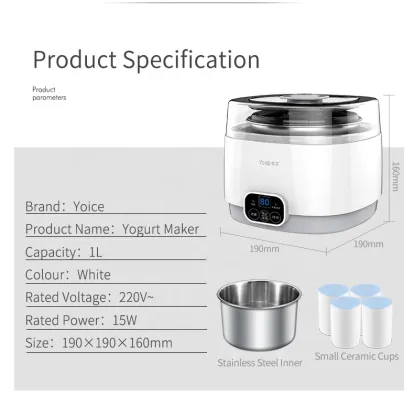 YOICE Smart Control Small Yogurt Maker Machine