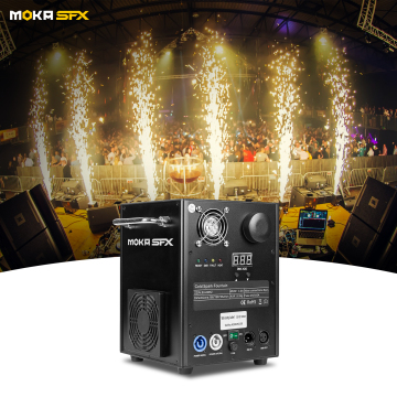 Moka SFX MK-E15 DMX Cold Spark Machine for DJ Clubs and Weddings