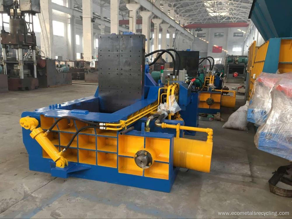 Waste Iron Aluminum Copper Metal Baling Press Baler