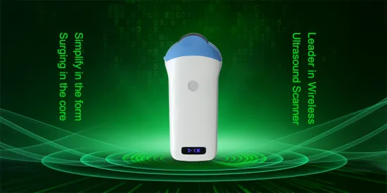 Microconvex Wireless Mini Ultrasound Scanner