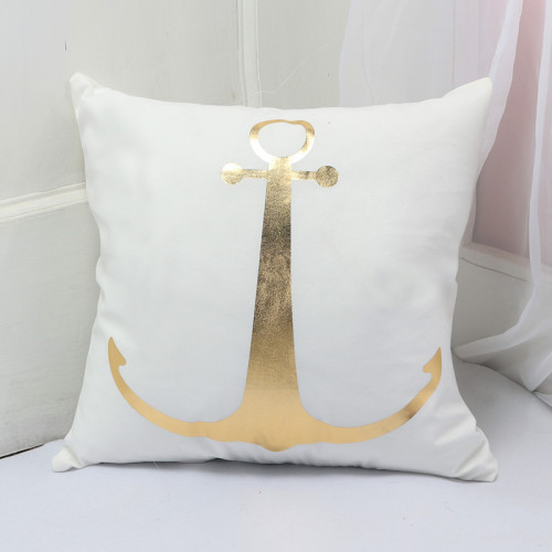 Customized Cotton Canvas Linen Home Embroidered Pillowcase