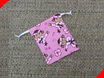 Promotional Small Pocket Pink Microfiber Mobile Phone Custom Drawstring Bags