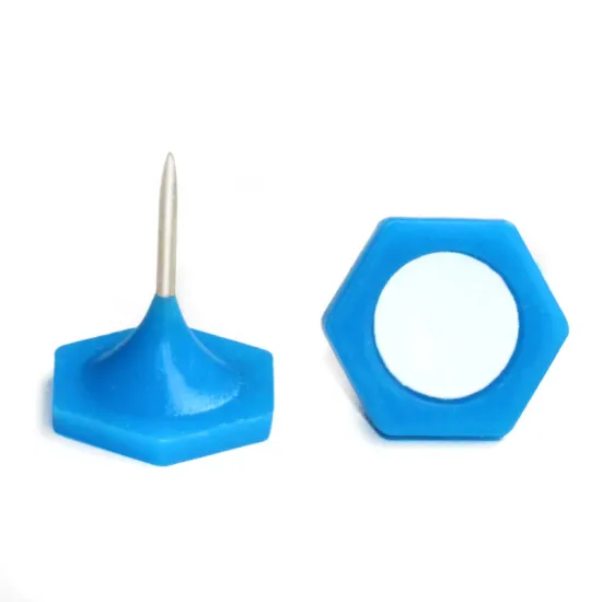 Wholesale DIY Star Shaped Plastic Head Map Pins, Thumb Tacks for Students