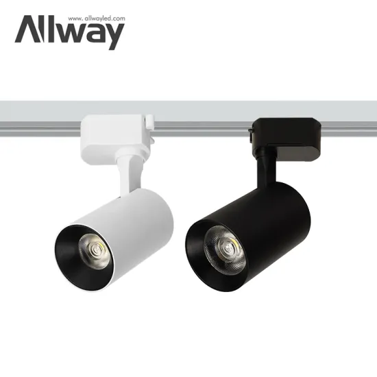 ALLWAY LED Spot Lights: Energy-Saving Lamps in White Iron and Aluminum Material - Available in 10w, 20w, and 30w