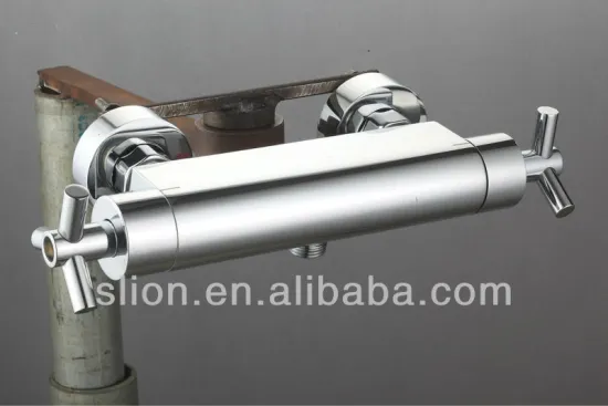 Long Shower Mixer with Thermostatic Valve