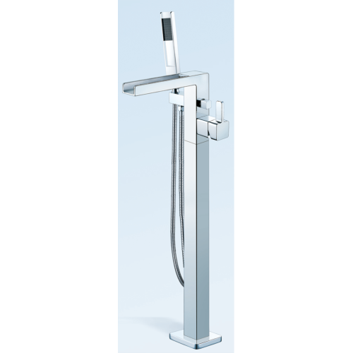 Brass Waterfall Free Standing Tub Filler ○