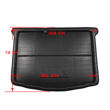 OEM Auto Parts Waterproof 3D Trunk Mat Liner for Skoda Fabia 2015-2018