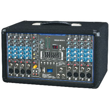 D-8USB Professional Power Mixer Audio Mixer