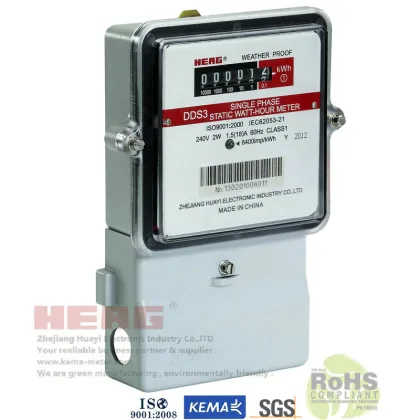 Single Phase Energy Meter with Kema Certification (DDS3)