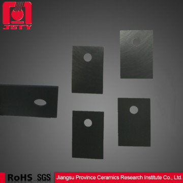 Taglierina industriale zro2 sottile substrato di zirconia nera lama in ceramica