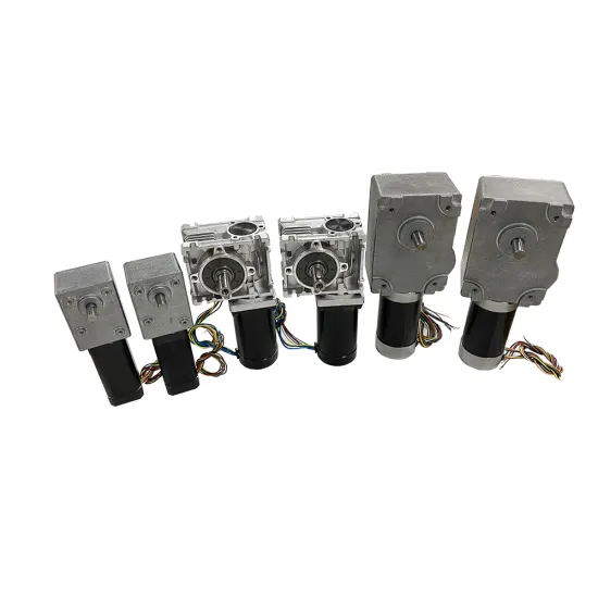 57mm Brushless DC Motor with Worm Gearbox (12V/24V, 21N.m, Low Speed High Torque)