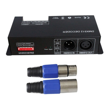 4*8 स्टेज लाइट इंजीनियरिंग प्रोजेक्ट DMX512 डिकोडर DC12-24V 5050 RGBW 4 चैनल