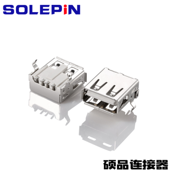 USB TYPE A SMT Right Angle Connector