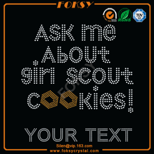 Girl Scout Your Text wholesale transfers for t shirts