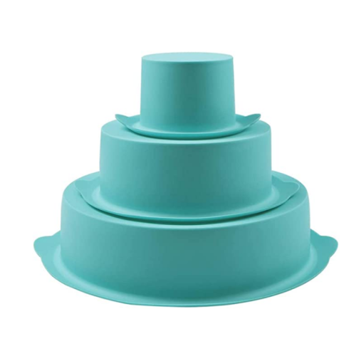 Food Grade Silicone Round Cake Pan Set