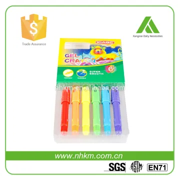 Non-toxic gel crayons chunky size is perfect for small hands
