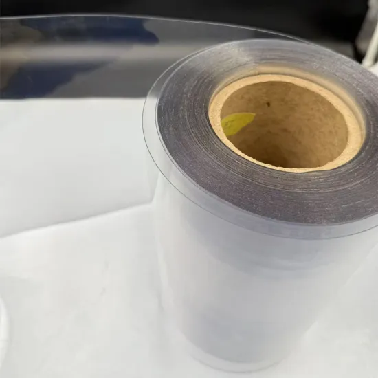 Thermoforming transparent PET sheet for food container