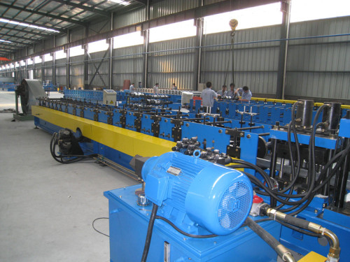 Steel cz purlin roll forming machine