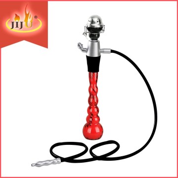 Yiwu Jiju New Portable Aluminum Modern Hookah Shisha JL-041P With Flavor and Charcoal