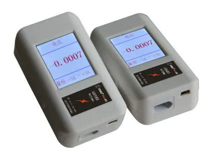 school physics laboratory Current sensor screen USB