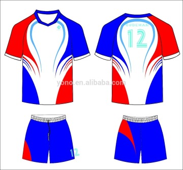 Newest soccer wear sublimation 100% polyester mesh soccer jersey design 2017 soccer uniform