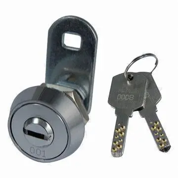 Cam Lock with Dimple Key, Pin Tumbler Locking System
