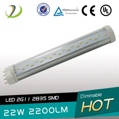 Replace Fluorescent 2G11 led tube light