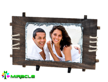 Sublimation rock slate photo,Heat transfer photo rocks SH39