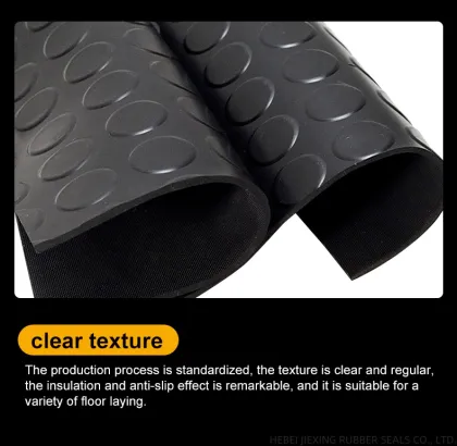 black industrial floor mats High elastic rubber sheet