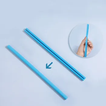 Wholesale 22CM Long BPA Free Reusable Silicone Straws