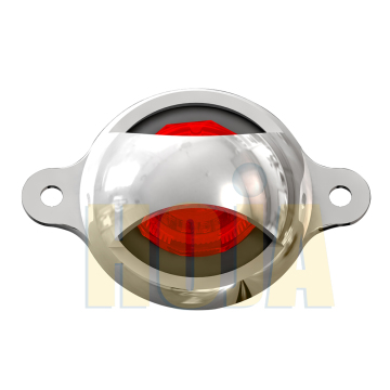 Dekbevestiging 3/4 inch LED -marker en speling Licht met SS Guard