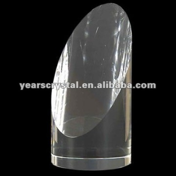custom crystal blank block
