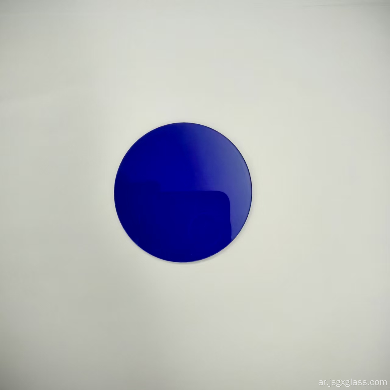 أقراص زجاجية للنافذة مستديرة QB3 Blue Filter CC4