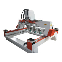 Máquina de talla de madera rotativa CNC de 4 ejes CNC