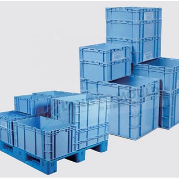 China-made Fast Delivery Plastic Container Packaging and Crate Molds for Worldwide Logistics