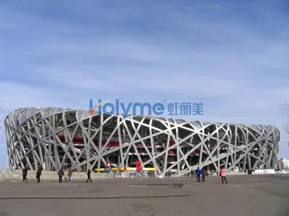 Gas pipeline powder coating