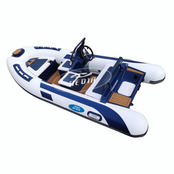 12ft Flat Bottom Surf Wave Machine Hypalon Rib Boat with Accessories