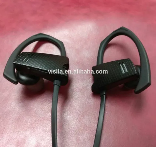 Factory BQB metallic sports waterproof wireles bluetooth earphones V4.1