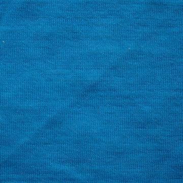 Blu e bianco interlock tessuto, fatto di lana e poliestere