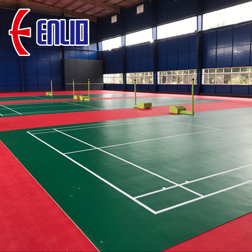 Enlio PVC Sàn thể thao BWF ITTF đã được phê duyệt