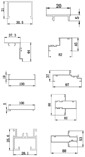 Malaysia-Tailored Custom Aluminum Profiles for Doors & Windows