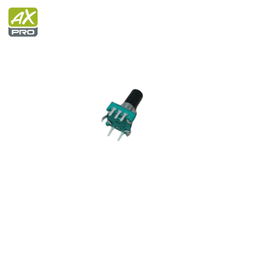15mm Pulse EC11 Rotary Encoder with Button - Incremental Encoder with Plastic Handle