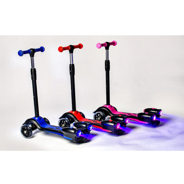 New Model: Hyun Cool Spray Flame Kids' Adjustable Kick Scooter with 3 Wheels - Perfect for Children