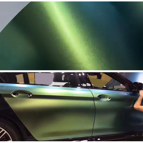 Chameleon Shining Matte Spring Green Car Lap Vinyl