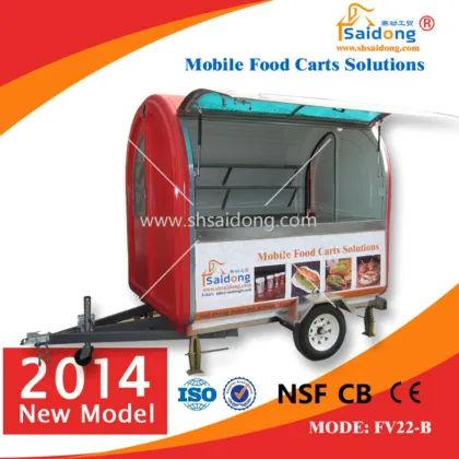 snack food trailer for sale fast food/snack food
