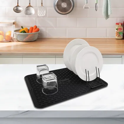 Household Steel Dish Bowl Rack