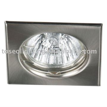 Luce in metallo ad incasso
